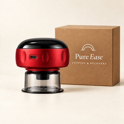 Pure Ease product image with the logo centered on the brown box